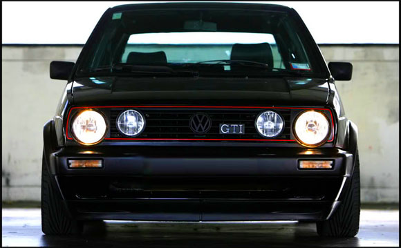The successful Golf GTI was continued with the Mk2 as a sporty model
